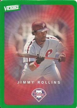 2003 Upper Deck Victory - Tier 1 Green #69 Jimmy Rollins Front