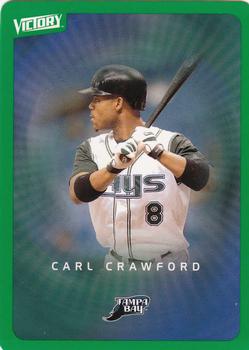 2003 Upper Deck Victory - Tier 1 Green #91 Carl Crawford Front