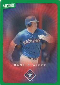 2003 Upper Deck Victory - Tier 1 Green #96 Hank Blalock Front
