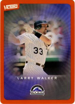 2003 Upper Deck Victory - Tier 2 Orange #33 Larry Walker Front
