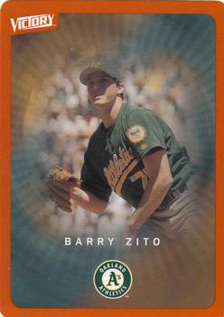 2003 Upper Deck Victory - Tier 2 Orange #64 Barry Zito Front