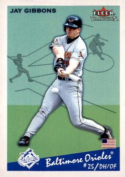 2002 Fleer Tradition #73 Jay Gibbons Front