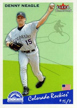 2002 Fleer Tradition #141 Denny Neagle Front