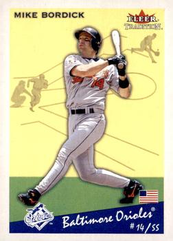 2002 Fleer Tradition #178 Mike Bordick Front