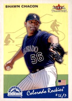 2002 Fleer Tradition #237 Shawn Chacon Front
