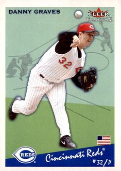 2002 Fleer Tradition #248 Danny Graves Front