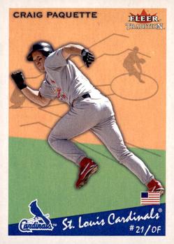 2002 Fleer Tradition #304 Craig Paquette Front