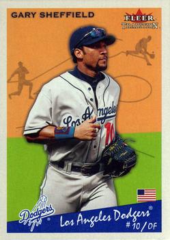 2002 Fleer Tradition #336 Gary Sheffield Front