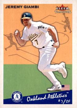 2002 Fleer Tradition #341 Jeremy Giambi Front