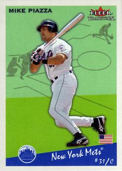 2002 Fleer Tradition #429 Mike Piazza Front