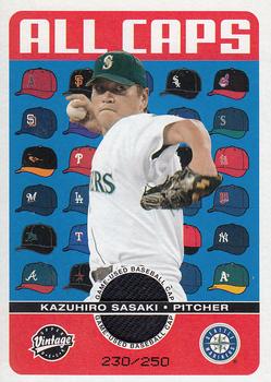 2003 Upper Deck Vintage - All Caps #AC-KS Kazuhiro Sasaki Front