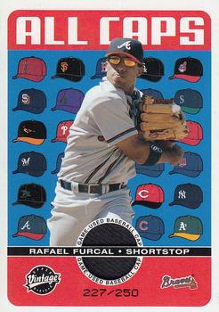 2003 Upper Deck Vintage - All Caps #AC-RF Rafael Furcal Front