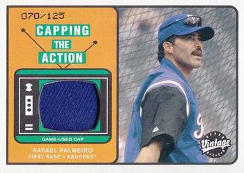 2003 Upper Deck Vintage - Capping the Action #CA-RP Rafael Palmeiro Front