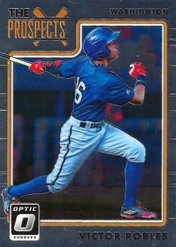 2017 Donruss Optic - The Prospects #TP3 Victor Robles Front