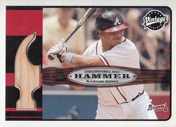 2003 Upper Deck Vintage - Dropping the Hammer #DH-AJ Andruw Jones Front