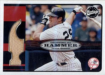 2003 Upper Deck Vintage - Dropping the Hammer #DH-JG Jason Giambi Front