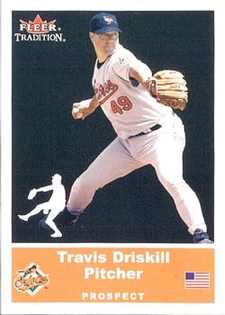 2002 Fleer Tradition Update #U4 Travis Driskill Front