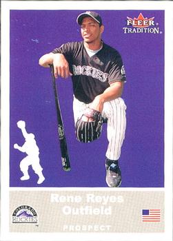 2002 Fleer Tradition Update #U46 Rene Reyes Front