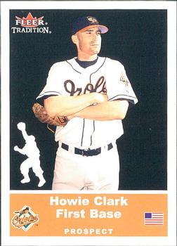 2002 Fleer Tradition Update #U52 Howie Clark Front