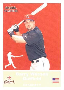 2002 Fleer Tradition Update #U56 Barry Wesson Front