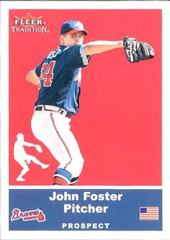 2002 Fleer Tradition Update #U67 John Foster Front