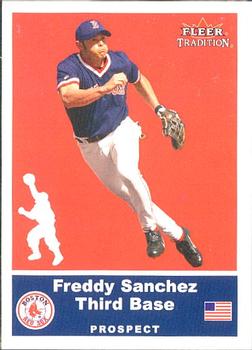 2002 Fleer Tradition Update #U87 Freddy Sanchez Front