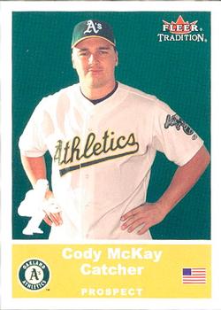 2002 Fleer Tradition Update #U91 Cody McKay Front