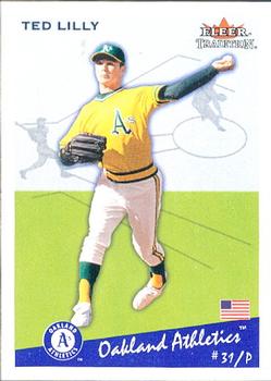 2002 Fleer Tradition Update #U118 Ted Lilly Front
