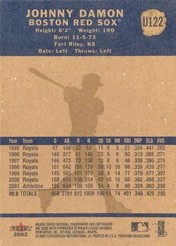 2002 Fleer Tradition Update #U122 Johnny Damon Back