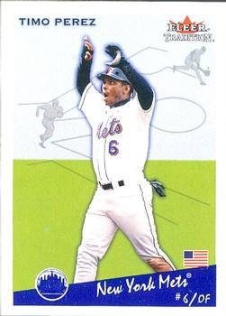 2002 Fleer Tradition Update #U127 Timo Perez Front
