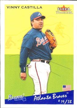 2002 Fleer Tradition Update #U164 Vinny Castilla Front