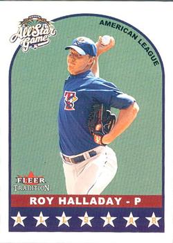 2002 Fleer Tradition Update #U321 Roy Halladay Front