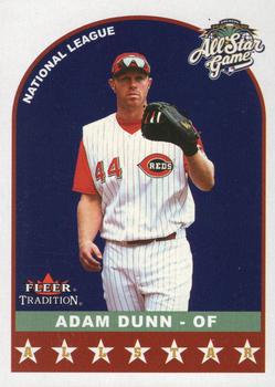 2002 Fleer Tradition Update #U344 Adam Dunn Front