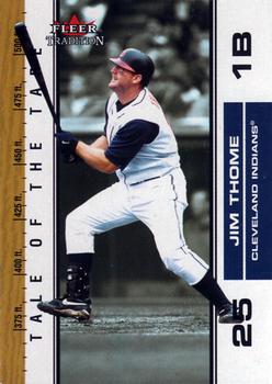 2002 Fleer Tradition Update #U387 Jim Thome Front