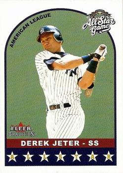 2002 Fleer Tradition Update #U307 Derek Jeter Front