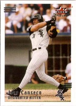 2002 Fleer Triple Crown #138 Jose Canseco Front