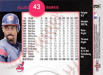 2002 Fleer Triple Crown #43 Ellis Burks Back