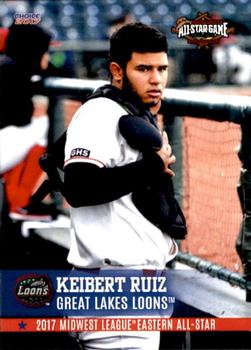 2017 Choice Midwest League All-Stars #02 Keibert Ruiz Front