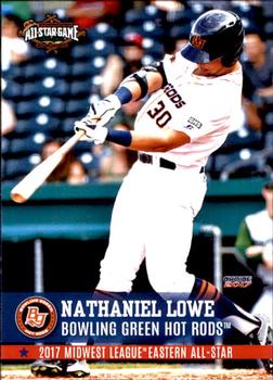 2017 Choice Midwest League All-Stars #04 Nathaniel Lowe Front