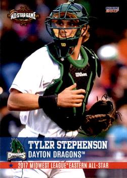 2017 Choice Midwest League All-Stars #12 Tyler Stephenson Front