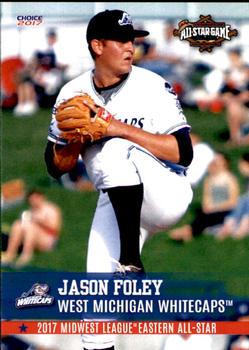 2017 Choice Midwest League All-Stars #26 Jason Foley Front