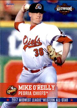 2017 Choice Midwest League All-Stars #57 Mike O'Reilly Front