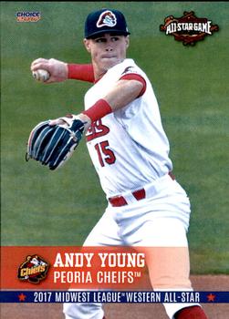 2017 Choice Midwest League All-Stars #59 Andy Young Front
