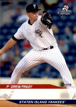2016 Choice Staten Island Yankees #8 Drew Finley Front