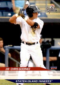 2016 Choice Staten Island Yankees #32 Chris Godinez Front