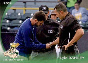 2017 Grandstand Clinton LumberKings #NNO Lyle Danley Front