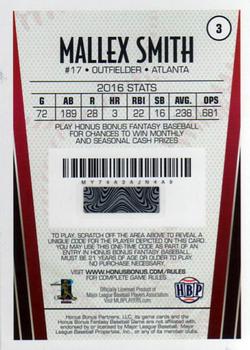 2017 Honus Bonus Fantasy Baseball #3 Mallex Smith Back