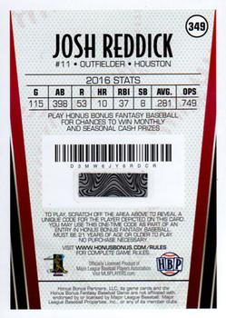 2017 Honus Bonus Fantasy Baseball #349 Josh Reddick Back