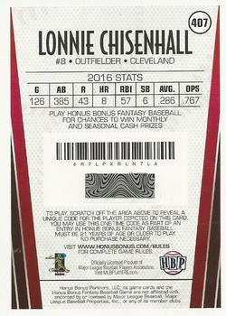 2017 Honus Bonus Fantasy Baseball #407 Lonnie Chisenhall Back