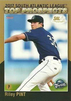 2017 Choice South Atlantic League Top Prospects #01 Riley Pint Front